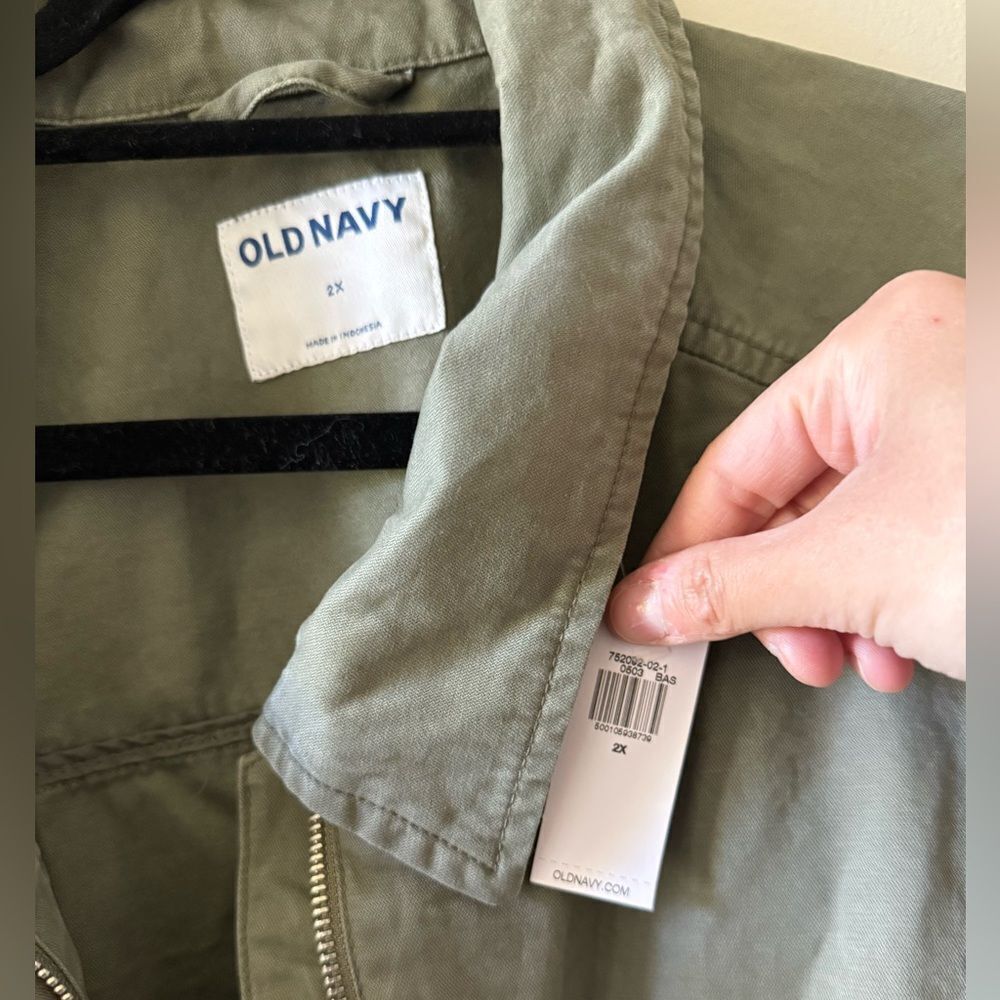 Old Navy Cinched-Waist Utility Jacket for Women Size 2XL - Picture 8 of 14